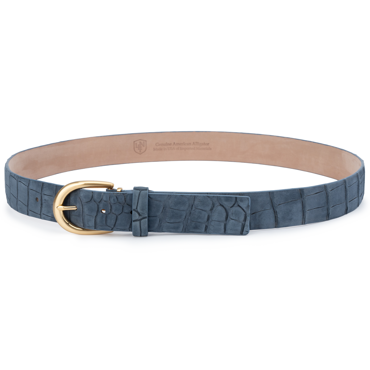 Buffed Alligator - Denim 35mm